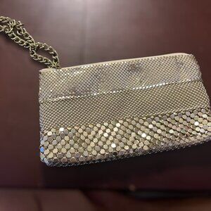 Metallic Mesh Wristlet